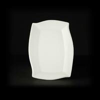 Блюдо прямоугольное 17,5x11,5 см Волна CaBaRe Quadro KL, ЛИКВИДАЦИЯ