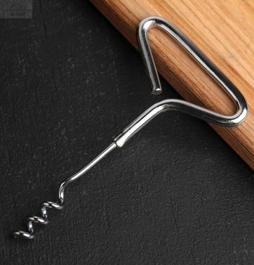 Штопор простой металлический (Т-образный) Штопор простой металлический (Т-образный)