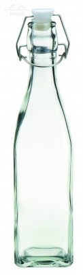 Бутылка для вина, воды 250 мл с пробкой P.L. стекло прозрачный Бутылка для вина, воды 250 мл с пробкой P.L. стекло прозрачный