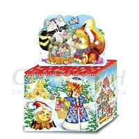 Коробка для подарка 800 гр Сказка