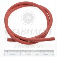 Трубка CPC 61-202 RATIONAL Красная силиконовая Начиная с 03.2000 года ø6x3 к009105