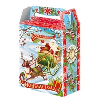 Коробка для подарка 1 кг Олень