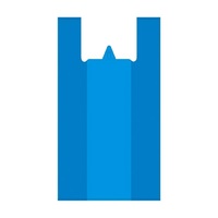 Пакет "майка" 45+30х75 см 15 мкм цвет