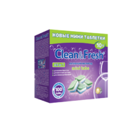Таблетки для посудомоечных машин 60 шт CleanFresh  mini tabs