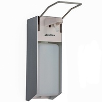 Дозатор локтевой для дез.средств DM-1000 Ksitex аллюминий 