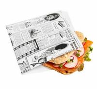 Уголок для гамбургера 140х130 см 10000 штГазета жиростойкий P.L.ProffCuisine цена