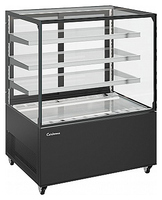 Витрина нейтральная Carboma KC71-130 N 0,9-1 COSMO (без агрегата)