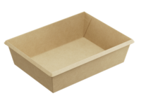 Контейнер ECO 1000 мл 200х150х55 мм картон, крафт