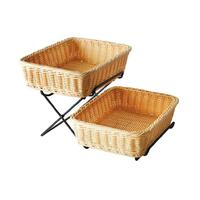 Корзина 35х27 см H9 см   бежевая прямоугольная ротанг P.L.ProffCuisine