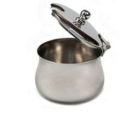 Сахарница 200 мл с крышкой нерж.сталь  P.L. Proff Cuisine