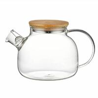 Чайник 800 мл  стекло с фильтром в носике P.L. Proff Cuisine