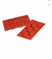 Форма силиконовая Овал 7,5х5,5 см Н3,5 cм 8 ячеек P.L. Proff Cuisine
