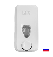 Диспенсер для жидкого мыла 1000 мл наливной белый LIME