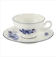 Чайная пара 220 мл   Blue Flower P.L. Proff Cuisine