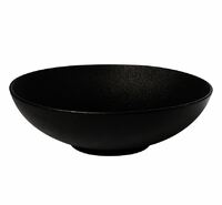 Салатник D23 см  серия Fine Plus-Black Sand Noble