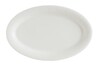 Блюдо овальное 28х18 см Марлена Bonna фарфор,белый 76989  ГАРАНТИЯ