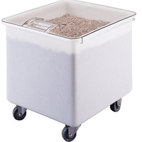 Контейнер 121 л с выдвижной крышкой, на колесах 610х560х585 мм  Cambro