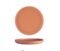 Тарелка мелкая 21 см Old Clay BILLIBARRI матовая розовая