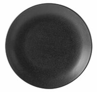 Тарелка мелкая 18 см  без полей  Black Porland