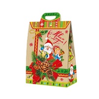Коробка для подарка 2 кг Бант красный