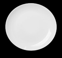 Тарелка глубокая  25,5 см без полей Royal White TUDOR