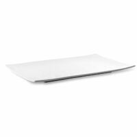 Тарелка прямоугольная 30х19,5 см KYOTO White