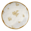 Тарелка мелкая 18 см Organic Gold Доляна фарфор 