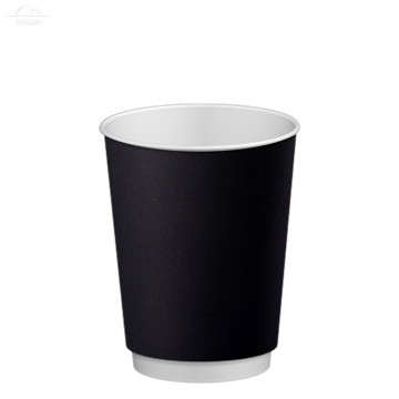 Стакан бумажный 300 мл D80 мм Черный Стакан бумажный 300 мл D80 мм Черный