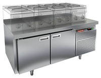 Стол холодильный HICOLD GN 11/TN LT O без борта