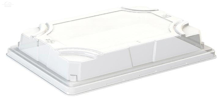 Крышка к контейнеру УК-703К прозрачный 187х133 мм H30 мм Крышка к контейнеру УК-703К прозрачный 187х133 мм H30 мм