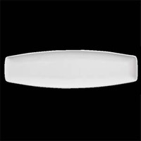 Блюдо прямоугольное 36х9,5 см  Bistro curve white Continental