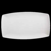 Блюдо прямоугольное 35х19,5 см  Bistro curve white Continental