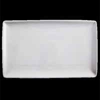 Блюдо прямоугольное 28,5x16,5 см  Bistro curve white Continental