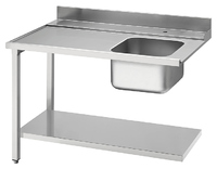 Стол для посудомоечной машины SMEG WT51200SL