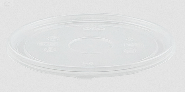 Крышка для салатного контейнера D185 мм плоская PP ANTIFOG прозрачный OSQ для Round Bowl1300 Крышка для салатного контейнера D185 мм плоская PP ANTIFOG прозрачный OSQ для Round Bowl1300