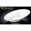 Салатник 400 мл 275х185 мм овальный H35/80 мм Wilmax фарфор белый