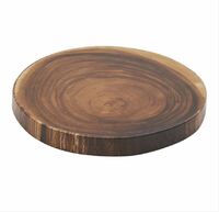 Блюдо для подачи D33,5 H3 см меламин Аfrican wood 2 P.L. коричневый