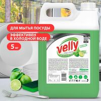 Средство для мытья посуды 5 л Velly Premium лайм и мята