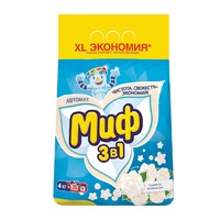 Порошок стиральный 4 кг Миф автомат  в ассортименте