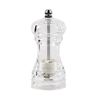 Мельница для перца и соли 11,5 см прозрачная акрил  керам.механизм ILSA (3172979)