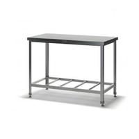 Стол производственный без борта СР-1/700/700  РЕАЛ решетка оцинк АСС  оцинк сталь