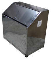 Ларь ЦМИ 1050х630х850 мм нерж.