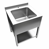 Ванна моечная цельнотянутая НСО1М-06/6Б Astropit односекционная