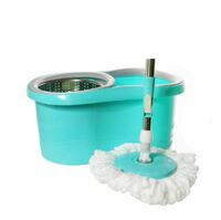 Ведро с отжимом, со шваброй, 2 насадками 513666