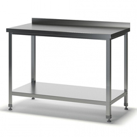 Стол производственный с бортом  оцинкованная полка  уголок оцинкованная сталь  разборный    1200х800х850  НЕСТ