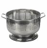Дуршлаг 38 см H23,5 см 15 л с ручками на подставке нерж.сталь KL