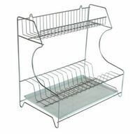 Сушилка для посуды  настольно-настенная 41Х29Х39,5см с поддоном оцинковка 