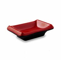 Соусник прямоугольный 9,3х6,4 см Black Red