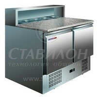Стол для пиццы GN с гранитной столешницей PS900 COOLEQ  +2...+10°С