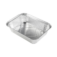 Форма 1900 мл 262х189 мм/215х145 мм H55 мм фольга